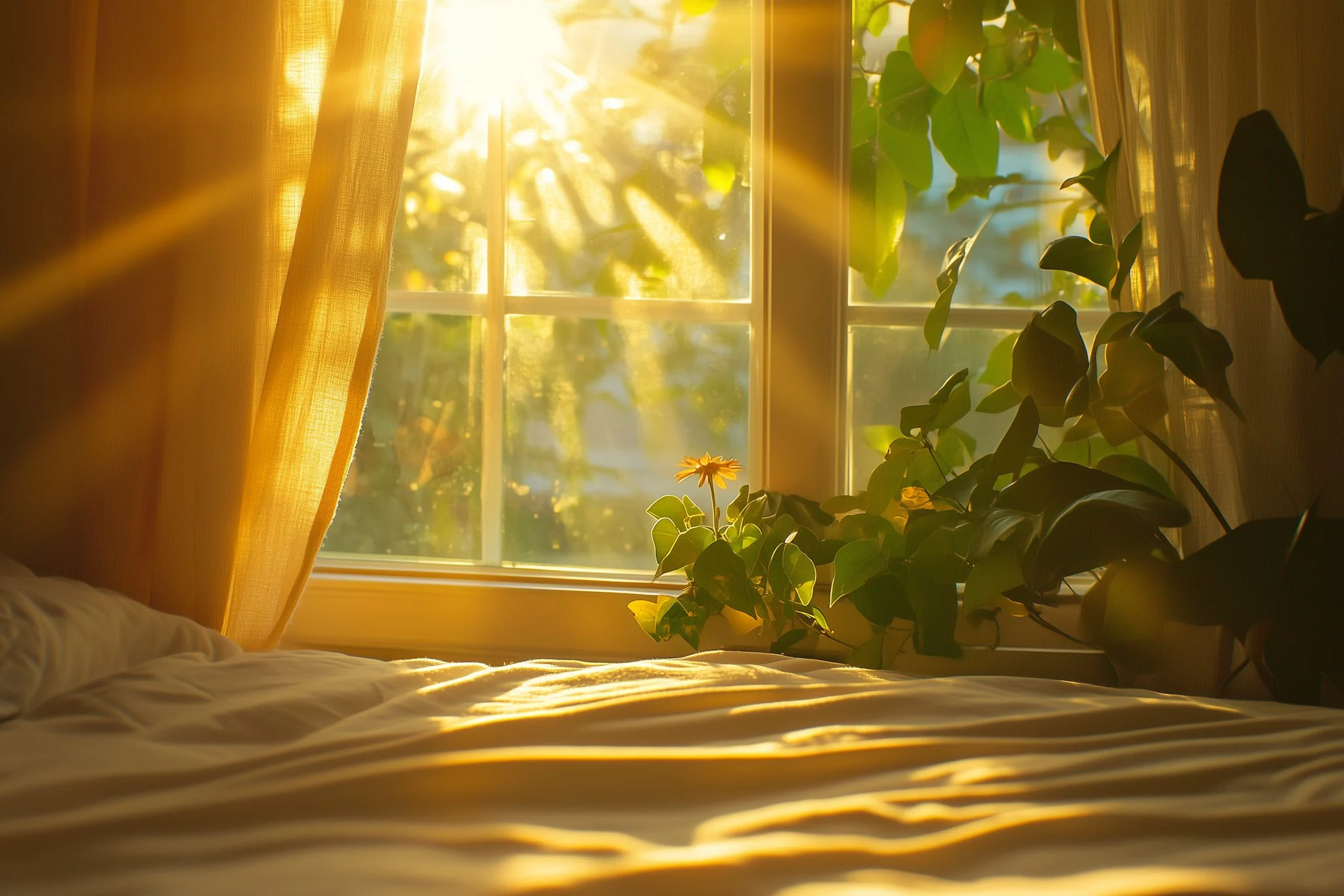 Illustration of morning light representing a daily readiness rhythm and structured evening planning